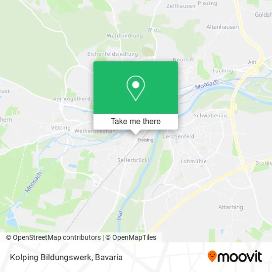 Карта Kolping Bildungswerk