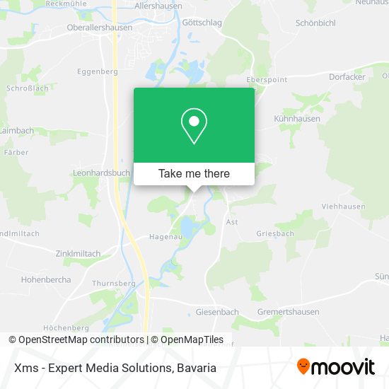 Xms - Expert Media Solutions map