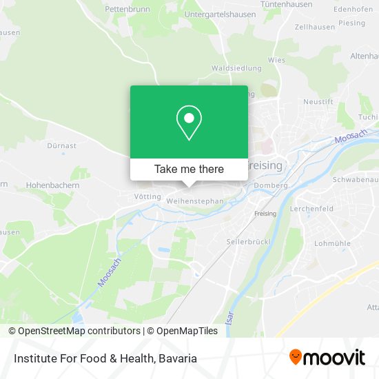 Institute For Food & Health map