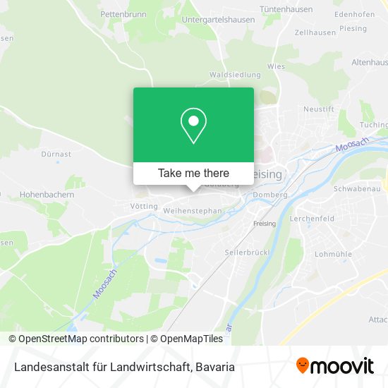 Landesanstalt für Landwirtschaft map