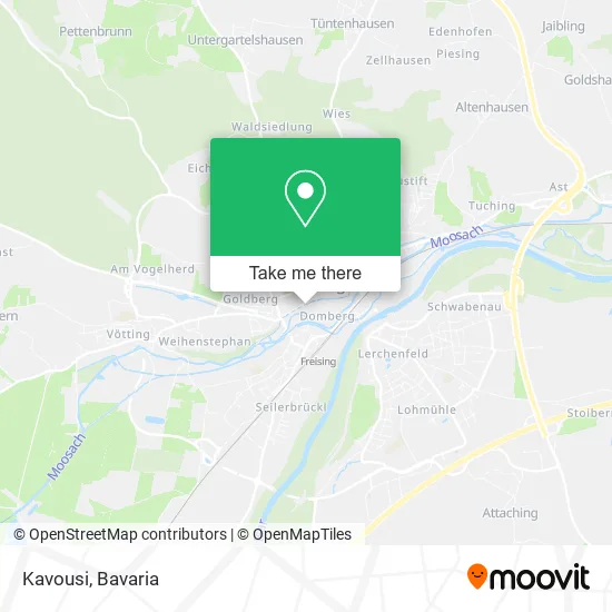 Карта Kavousi
