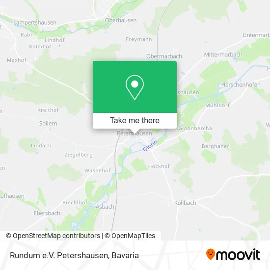 Rundum e.V. Petershausen map