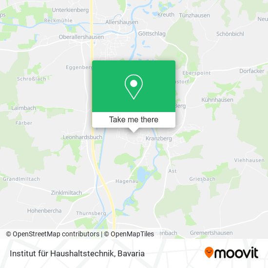 Institut für Haushaltstechnik map