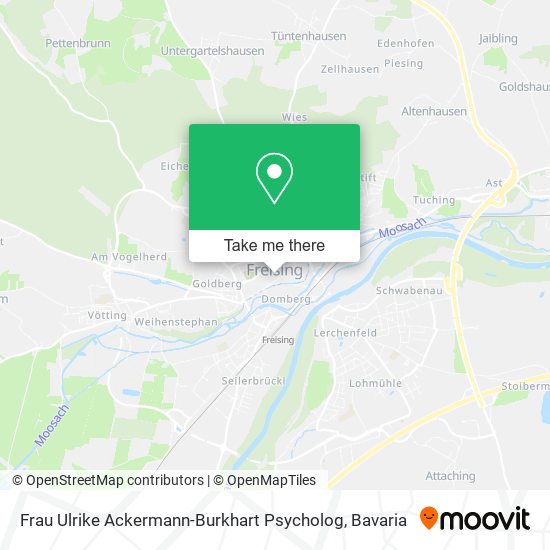 Frau Ulrike Ackermann-Burkhart Psycholog map