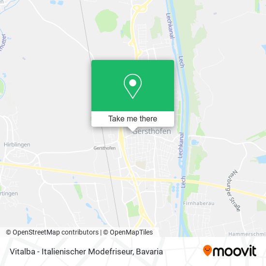 Vitalba - Italienischer Modefriseur map