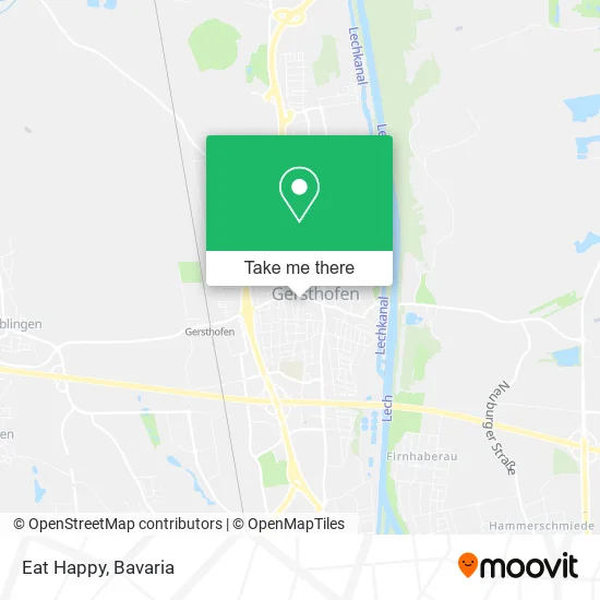 Карта Eat Happy