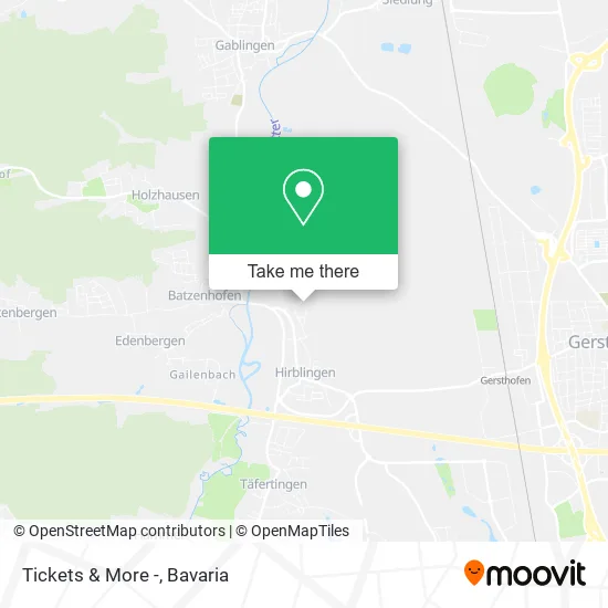 Карта Tickets & More -