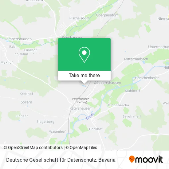 Карта Deutsche Gesellschaft für Datenschutz
