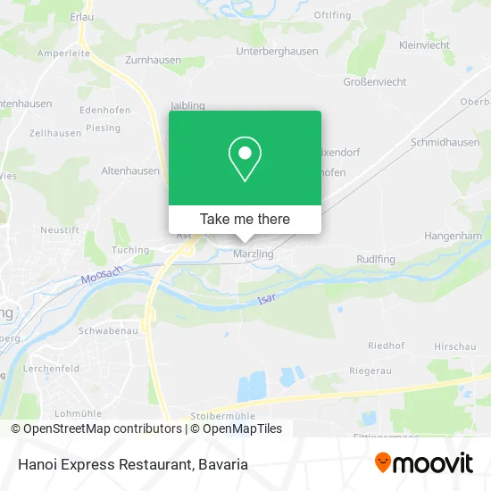 Карта Hanoi Express Restaurant