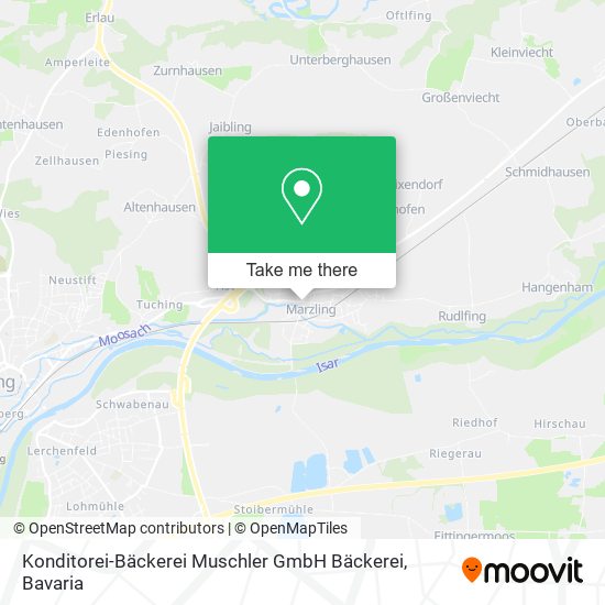 Konditorei-Bäckerei Muschler GmbH Bäckerei map