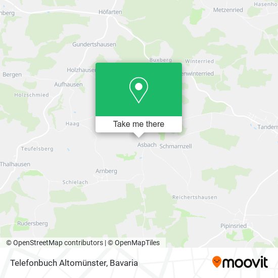 Telefonbuch Altomünster map
