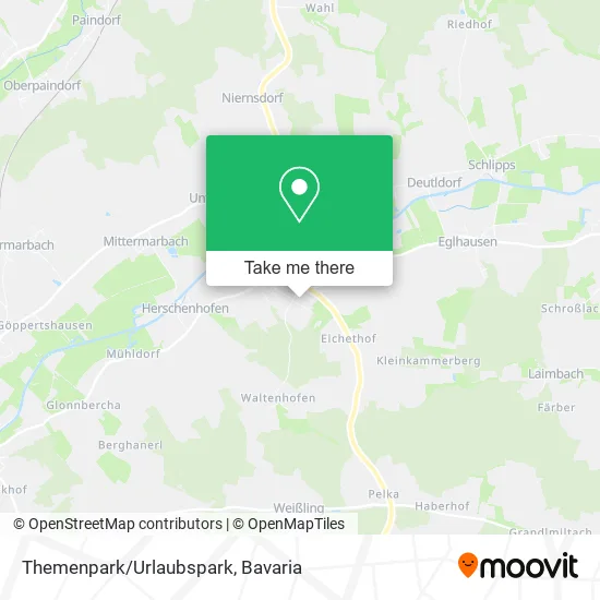 Карта Themenpark/Urlaubspark