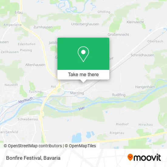 Карта Bonfire Festival
