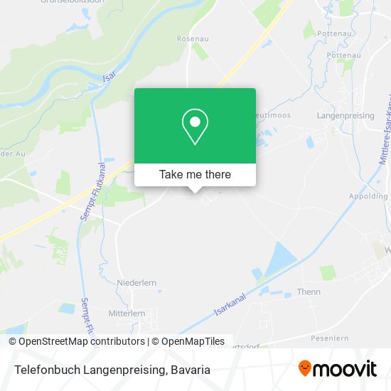 Telefonbuch Langenpreising map