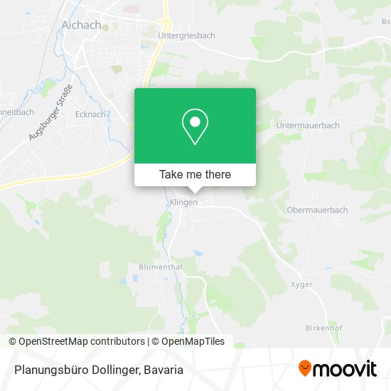 Planungsbüro Dollinger map