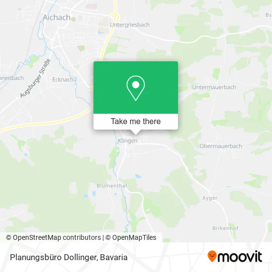 Planungsbüro Dollinger map