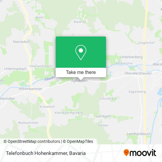 Telefonbuch Hohenkammer map