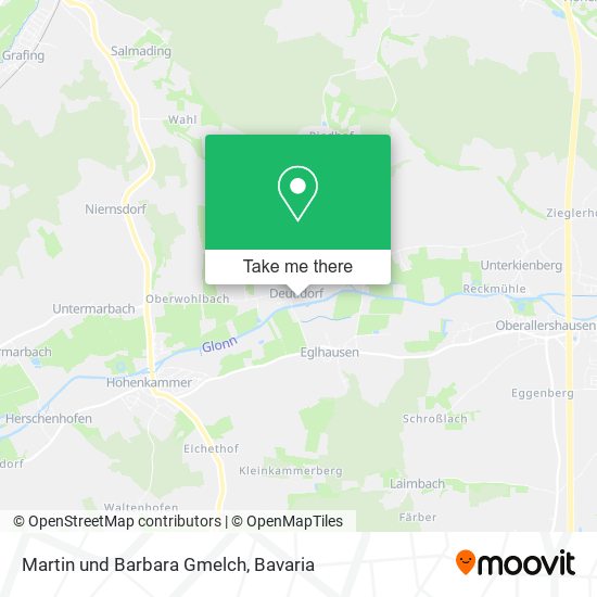 Martin und Barbara Gmelch map