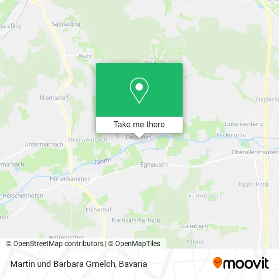 Карта Martin und Barbara Gmelch