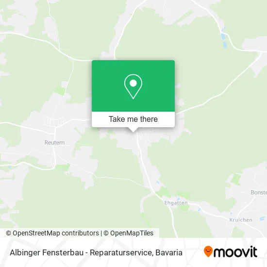 Карта Albinger Fensterbau - Reparaturservice