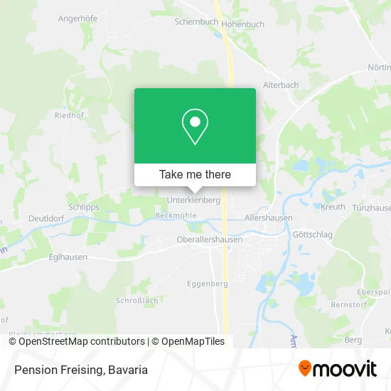 Карта Pension Freising