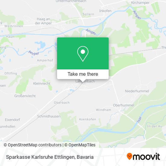 Sparkasse Karlsruhe Ettlingen map