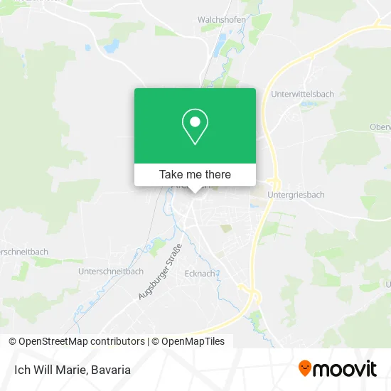 Карта Ich Will Marie