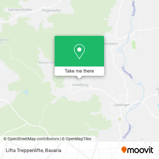 Карта Lifta Treppenlifte