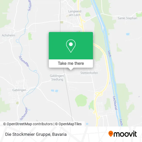 Карта Die Stockmeier Gruppe