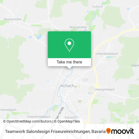 Карта Teamwork Salondesign Friseureinrichtungen