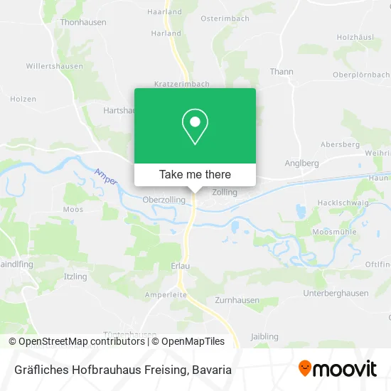 Карта Gräfliches Hofbrauhaus Freising