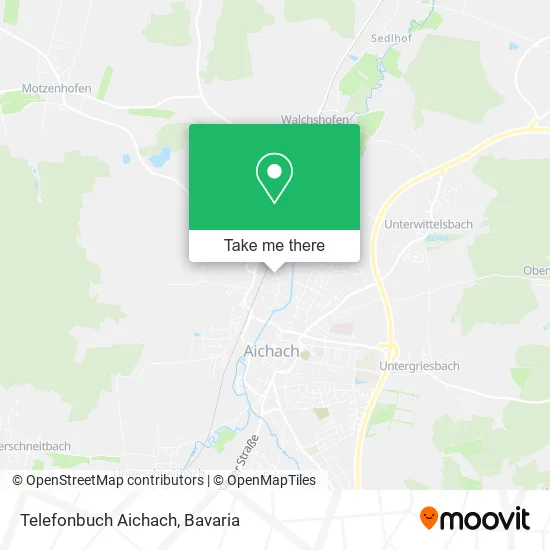 Карта Telefonbuch Aichach
