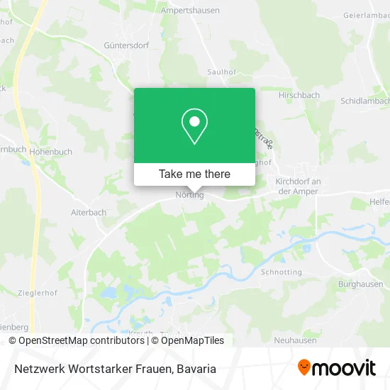 Карта Netzwerk Wortstarker Frauen