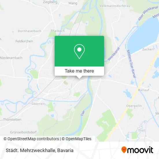 Карта Städt. Mehrzweckhalle