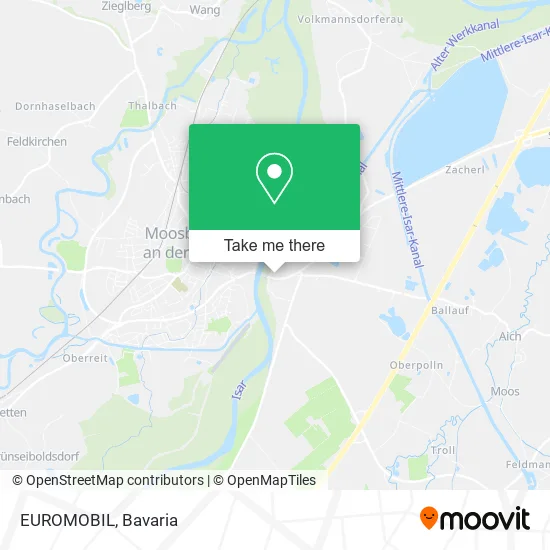 Карта EUROMOBIL