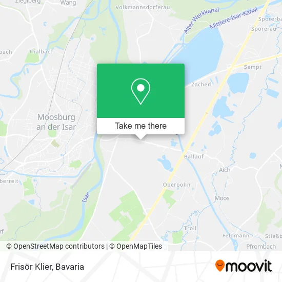 Карта Frisör Klier