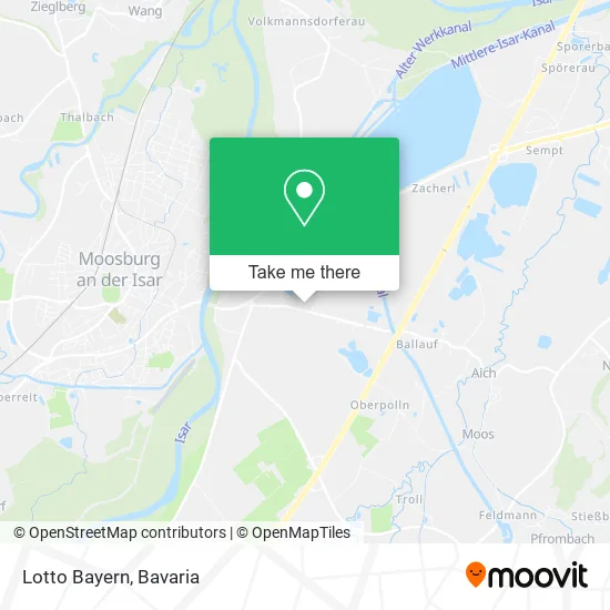 Карта Lotto Bayern