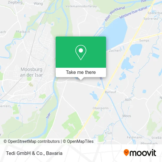 Карта Tedi GmbH & Co.