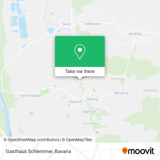Gasthaus Schlemmer map