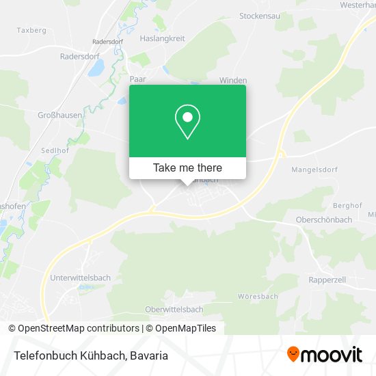 Telefonbuch Kühbach map