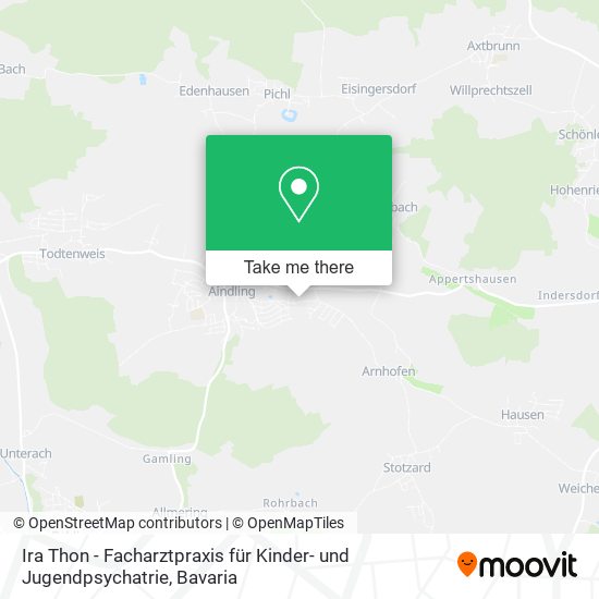 Ira Thon - Facharztpraxis für Kinder- und Jugendpsychatrie map