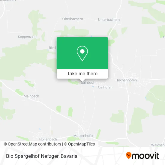 Карта Bio Spargelhof Nefzger