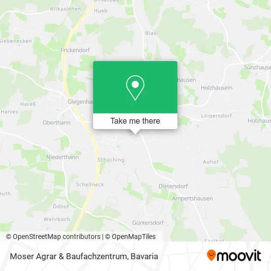Карта Moser Agrar & Baufachzentrum