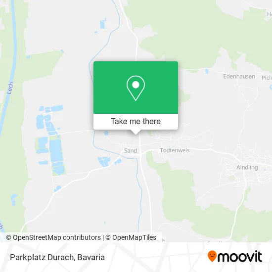 Карта Parkplatz Durach