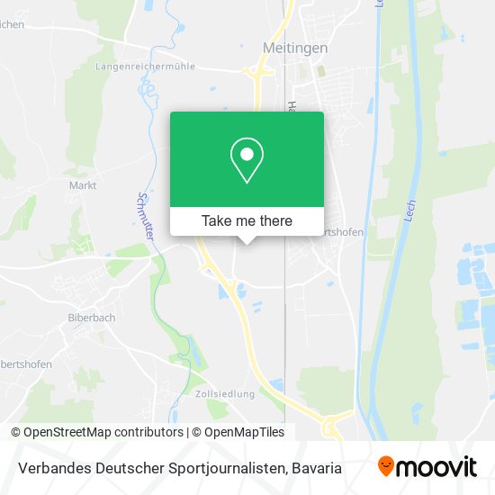 Verbandes Deutscher Sportjournalisten map