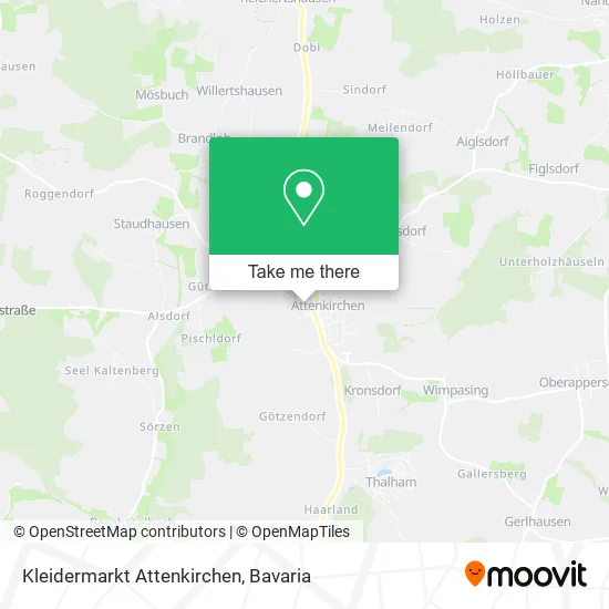 Kleidermarkt Attenkirchen map
