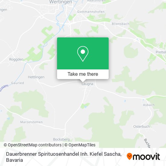 Dauerbrenner Spirituosenhandel Inh. Kiefel Sascha map