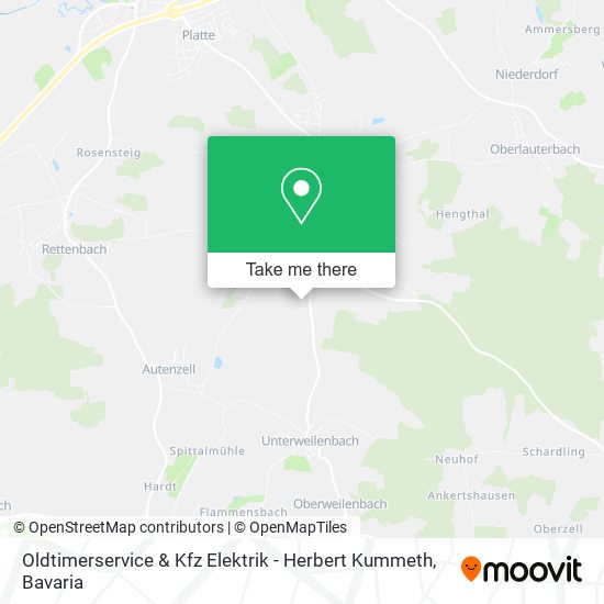Oldtimerservice & Kfz Elektrik - Herbert Kummeth map