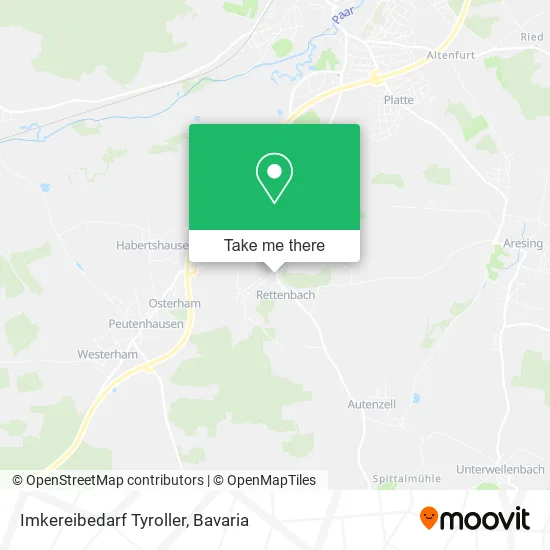 Карта Imkereibedarf Tyroller