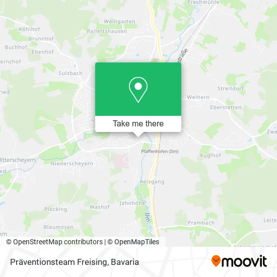 Карта Präventionsteam Freising